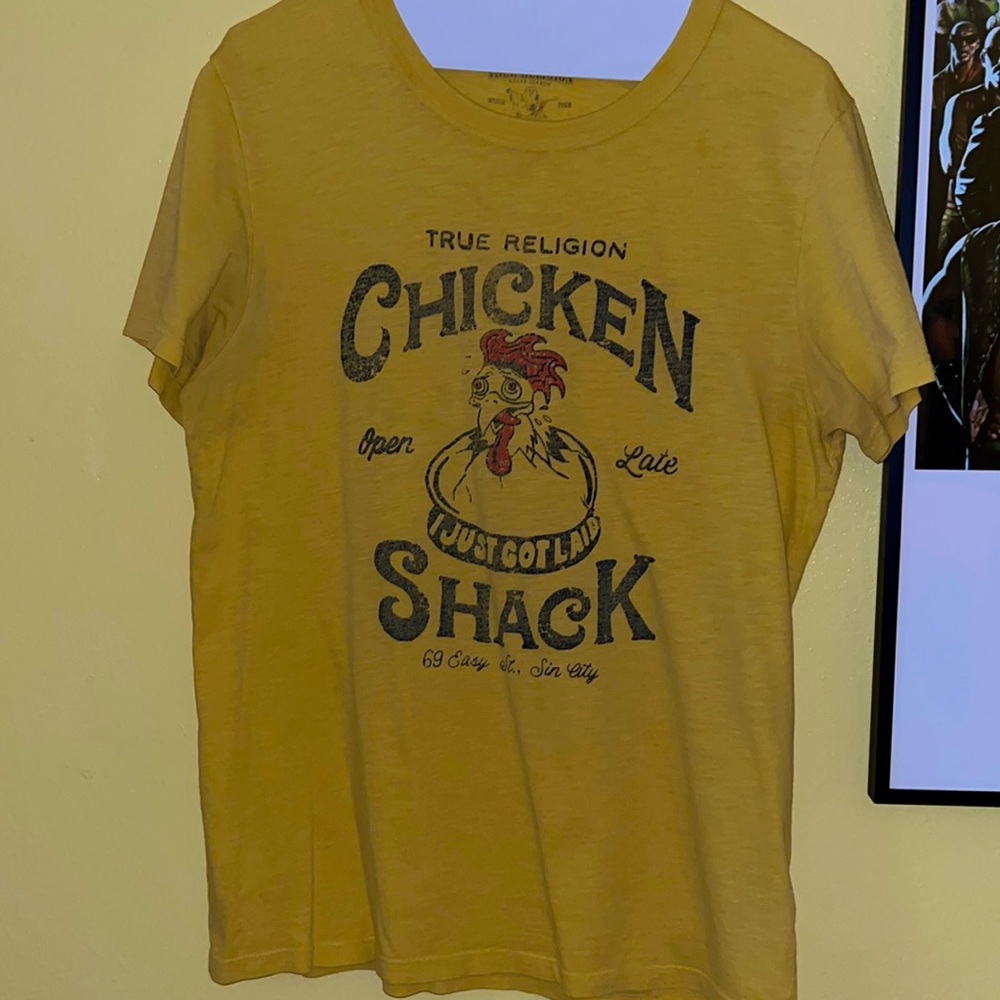 True Religion Yellow T-Shirt